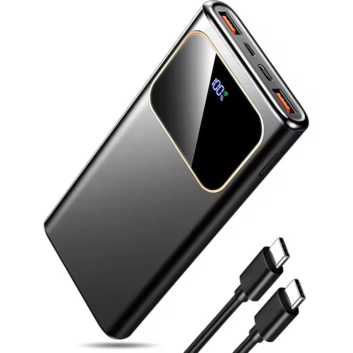 Power Bank, 2026 Powerbank 10000mAh con función de carga rápida USB C Input & Output, PD 3.0 QC 4.0 Baterías externas para teléfono móvil, batería externa pequeña compatible con iPhone  samsung xiaomi - 1
