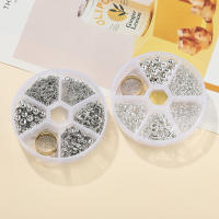 Kit De Joyería DIY Con 261 Piezas Cierre De Langosta Conectores Anillos De Salto Bolas De Crimpado Para Creación De Joyas - details 4