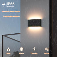 Luz De Pared LED Impermeable IP65 6W/12W Aluminio Moderno Para Exteriores E Interiores Decoración De Jardín Patio Casa - details 0