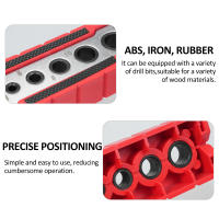 Kit De Locador De Agujeros En Bolsillo Para Carpintería Herramienta De Perforación Guía De Localización Para Madera - details 2