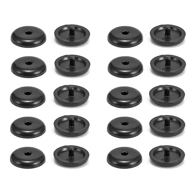 10 PCS Almohadillas Antideslizantes Para Cinturón De Seguridad De Coche Plástico Botón De Parada De Cinturón Automóvil Accesorios De Coche - 1