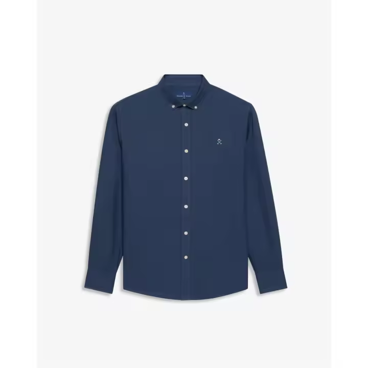 HARPER & NEYER - Camisa Oxford Color color Navy Blue de Harper & Neyer - 1