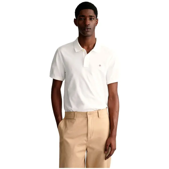 Polo Gant Reg Shield Ss Pique Polo - 1