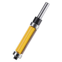 Broca De Router Con Acero De Alta Velocidad Para Trabajar En Madera 1-1/2 Pulgadas H * 1/4 Pulgadas Herramienta De Carpintería Con Soporte Superior E Inferior - details 4