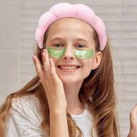 3Pcs Headband De Maquillaje Para Mujeres Y Niñas Espuma Puff Spa Para Lavar La Cara Cuidado De La Piel Yoga Facial Máscara Deportes Cinta De Cabello - details 4