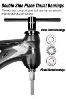 Herramienta De Instalación De Cabezal De Bicicleta MTB Road LEBYCLE De Aleación De Aluminio Para Ciclismo - details 2