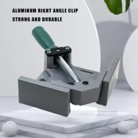 Pinza De Ángulo Recto Con Solapa Única 90 Grados Ajustable Para Carpintería Marco De Pintura Soldadura De Metal - details 4