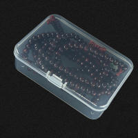 Caja De Joyería Rectangular De Plástico Transparente 5PCS Caja De Almacenamiento Ecológica Para Componentes Y Tarjetas De Identificación - details 7