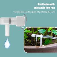Kit De Riego Por Drip Para Jardín Con Tubo De 4/7mm Ajustable Y Válvula Reguladora 10/20/30M Sistemas De Riego Para Plantas - details 1