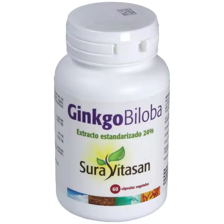 Ginkgo Biloba Estandarizado Al 24% 60Cap. - 1
