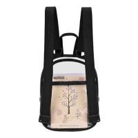 Nueva Moda Verano Bolsa De Mano Mini Rucksack Transparente PVC Para Mujer Viaje Escuela Bolsa De Hombro Suave Cierre De Cremallera - details 3