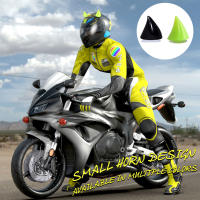 2PCS Decoración De Cuña De Goma Para Casco De Motocicleta Accesorios De Moto Carros Motocross Full Face off Road Polyester - details 2