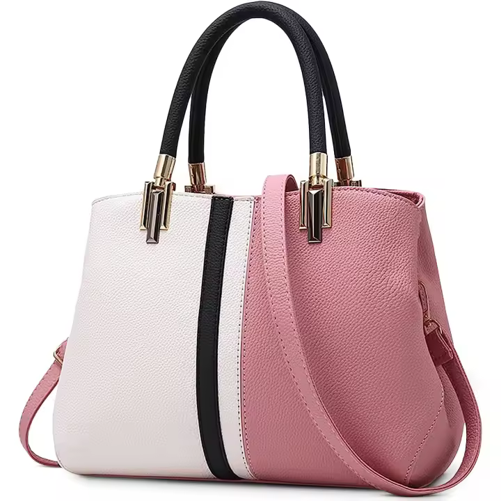 Elegante Bolso para Mujer Bolso de Mano de Cuero PU Bolso de Hombre Chic Bolsos de Viaje para Damas - 1