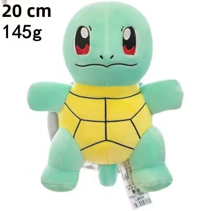 Nueva Peluche Original Pokemon Charmander Squirtle Pikachu Bulbasaur Juguete De Peluche De Anime Animal Suave Para Niños - 1