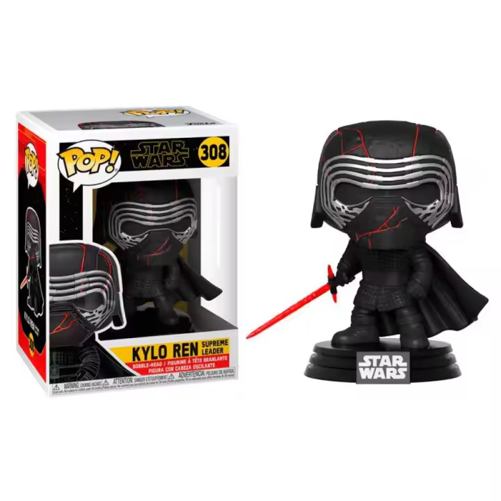 Funko Pop! Figura De Kylo Ren Líder Supremo De Rise Of Skywalker Star Wars - 1