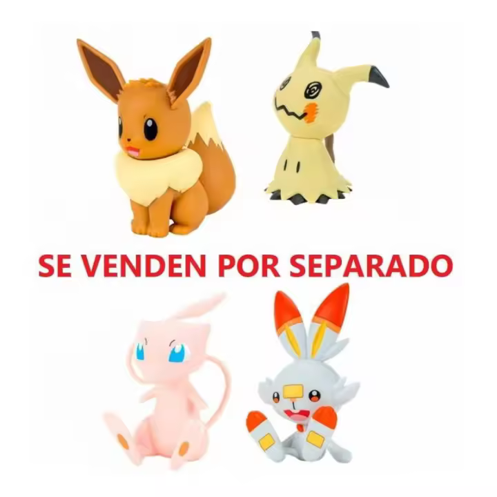 Bizak Figura Pokemon Vinilo 10 Cm Varios Modelos - 1
