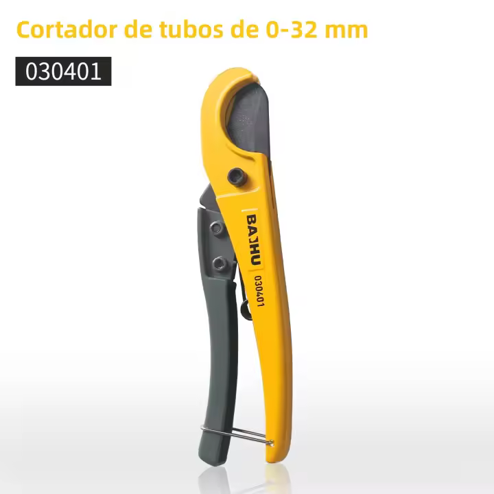 Cortaujetas De Aleación De Aluminio 33mm/42mm/63mm Herramienta Manual Para Cortar Tubos PVC/PU/PP/PE Cuerpo De Aluminio Con Mango De Goma - 1