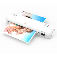 Máquina De Laminado De Escritorio A4 Con Cortadora De Papel Sistema De 2 Rodillos Calor Y Frío Ancho Máximo 9 Pulgadas - details 11