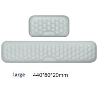 Almohadilla De Muñeca Para Teclado De Juego Ergonómica Con Espuma De Memoria Accesorio De Ratón Y Teclado - details 4
