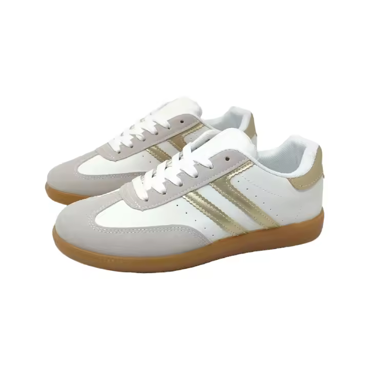 Eva Zorteon-  Zapatillas deportivas planas skater Mujer, Comodas para patinar o para diario . - 1