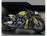 Bloques De Construcción DIY Harleyed Motorcycle 2427pcs Escala 1:5 Supercar De Deporte Para Niños Juguetes De Bloques De Motorbike - details 3