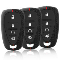 Carcasa De Llave De Coche Para Chevrolet Cruze Malibu Spark Sonic Impala Equinox Volt Trax Y Camaro Cubierta De Silicona Protectora Para Llaves De Fob Remoto - details 2