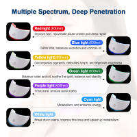 Máscara De Elevación Del Cuello Dispositivo De Belleza Del Cuello Rejuvenecimiento De La Piel Tensión Anti-Edad Blanqueamiento Tone USB CABLE Fuente De Alimentación Electrónica Plástico - details 7