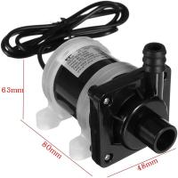 Bomba de Agua de Acuario DC 12V 700L/H circulación Silenciosa aire - details 0