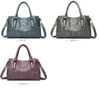 Bolso De Hombro Para Mujer De PU De Alta Calidad Y Tres Capas Suaves Bolso Cruzado De Lujo Diseñador a Main Bolsos De Mujer - details 18