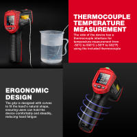 HABOTEST HT651D Termómetro Infrarrojo Con Láser Medidor De Temperatura No Contacto Industrial Rango -50-800℃ Digital Portátil - details 16