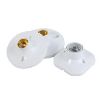 Soporte De Bombilla LED E27 Base Redonda Para Lámpara Colgante Soporte De Techo Y Pared Industrial Material Duradero - details 2