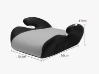 ZVD Asiento Elevador de Coche Seguro Anti-Slip Portátil de Coche Niño Asiento Elevador Niño Bebé Safty Asiento Encaja 6-12 Años de Edad Kidstravel Pad Au - details 1
