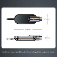 Martillo De Emergencia Para Coche 2 En 1 Rompe Ventanas Corte De Cinturón De Seguridad Herramienta De Rescate En Aluminio - details 9
