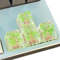 1pc Gypsophila Secas Flower Keycaps Para Teclados Mecánicos Accesorios Únicos Y Estilizados Para Computadoras - details 10
