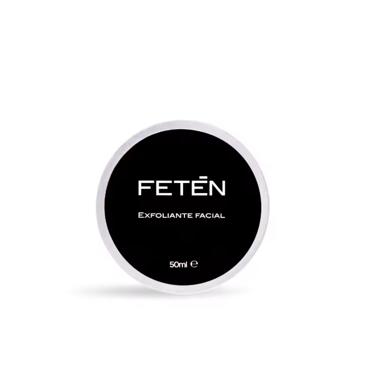 FETEN - Exfoliante Facial Hombre - Limpiador facial - Puntos negros Limpiador - Gel Limpiador Facial Piel Grasa - Crema Facial Hombre - Crema Hidratante Facial Hombre - Crema Facial Hombre - 50 ML - 1