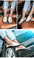 Zapatos Casuales Para Hombre De Alta Calidad Zapatos De Conducción Cómodos Cuero PU Talla Verdadera Elemento De Moda Látex Antigolpes - details 7