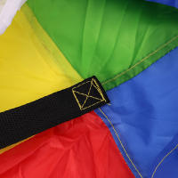 Paracaídas De Fútbol Resistente Con Colores Para Entrenamiento De Fuerza Y Fitness Para Adultos Sombrilla Deportiva De Aire - details 2