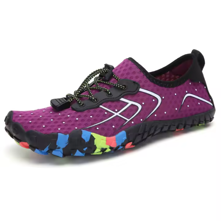 MOV Zapatos de cinco dedos, zapatos de natación, deportes al aire libre, zapatos para rastrear ríos, zapatos para vadear en pareja, zapatos de surf casuales para hombres y mujeres, zapatos de playa - 1