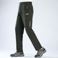 Pantalones Casuales Para Hombre XL-5XL Ligeros Y Secado Rápido Pantalones De Verano Para Senderismo Y Camping Estilo Deportivo Con Bolsillos Cintura Media Talla Ajustable - details 6