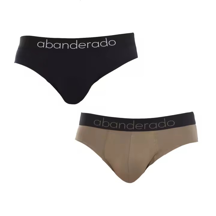 Abanderado-Pack 2 Slips Hombre Sensitive Bambú A0C7L - 1