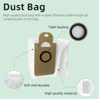 Filtro Principal Cepillo Lateral Toalla De Mopa Bolsa De Polvo Accesorios Para Imou L11 pro Honiture Q6 pro Laresar L6 pro Airrobo T10+ Piezas De Repuesto - details 4
