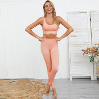 Leggings Deportivas Sin Costuras Para Mujer High Waist Yoga Pantalones De Gimnasio Fitness Squatproof Tallas Verdaderas Ropa De Gimnasio - details 7
