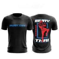 Camiseta De Manga Corta Para Hombre Estampado 3D De Muay Thai Moda Deportiva Casual Verano Transpirable Y Secado Rápido - details 4
