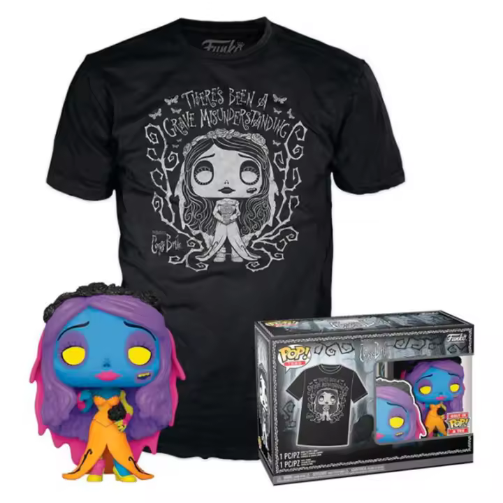 Conjunto de figuras POP & Tee Disney A Noiva Cadáver Emily - 1