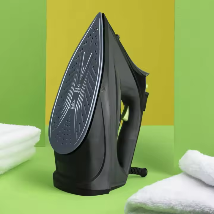 Plancha plancha de vapor JATA JEPL2401  | cerámica, Vapor continuo 20 - 25 g/min (golpe de vapor 220 g/min), Negro - 1