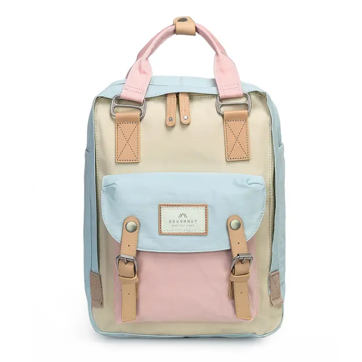 Mochila escolar rosa de 16 litros de capacidad - 1