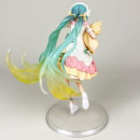 Figura De Colección Anime Hatsune Miku X Cinnamoroll 20CM Decoración Kawaii Regalo Para Niños Modelo De Acción Unisex - details 16