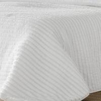 Bouti de ANTILO TEXTIL Modelo Mery Blanco para Otoño Invierno - 100% Poliéster - Textura Suave y Relieve Esponjoso - details 3