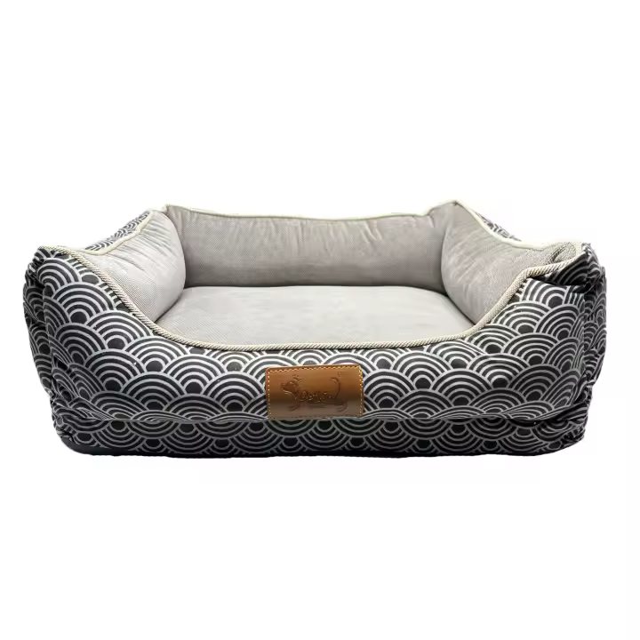 Petking - Cama para Perros y Gatos Súper Suave y Transpirable, Base Cómoda Rellena de Fibra Hueca y Espuma Acolchonada, Fabricada con Materiales de Alta Calidad. - 1