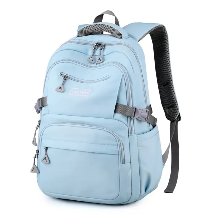 Mochipa Escolar Para Chicas Adolescentes, Morral Sencillo De Color Solido Para Mujer, Morral Escolar Juvenil - 1